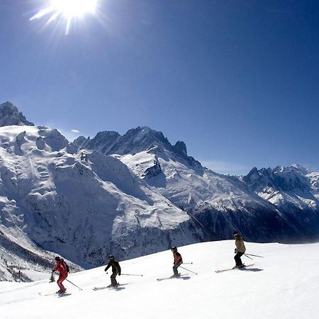 Apartment Jonquille Terrasse Centre Chamonix Mont Blanc Exteriör bild