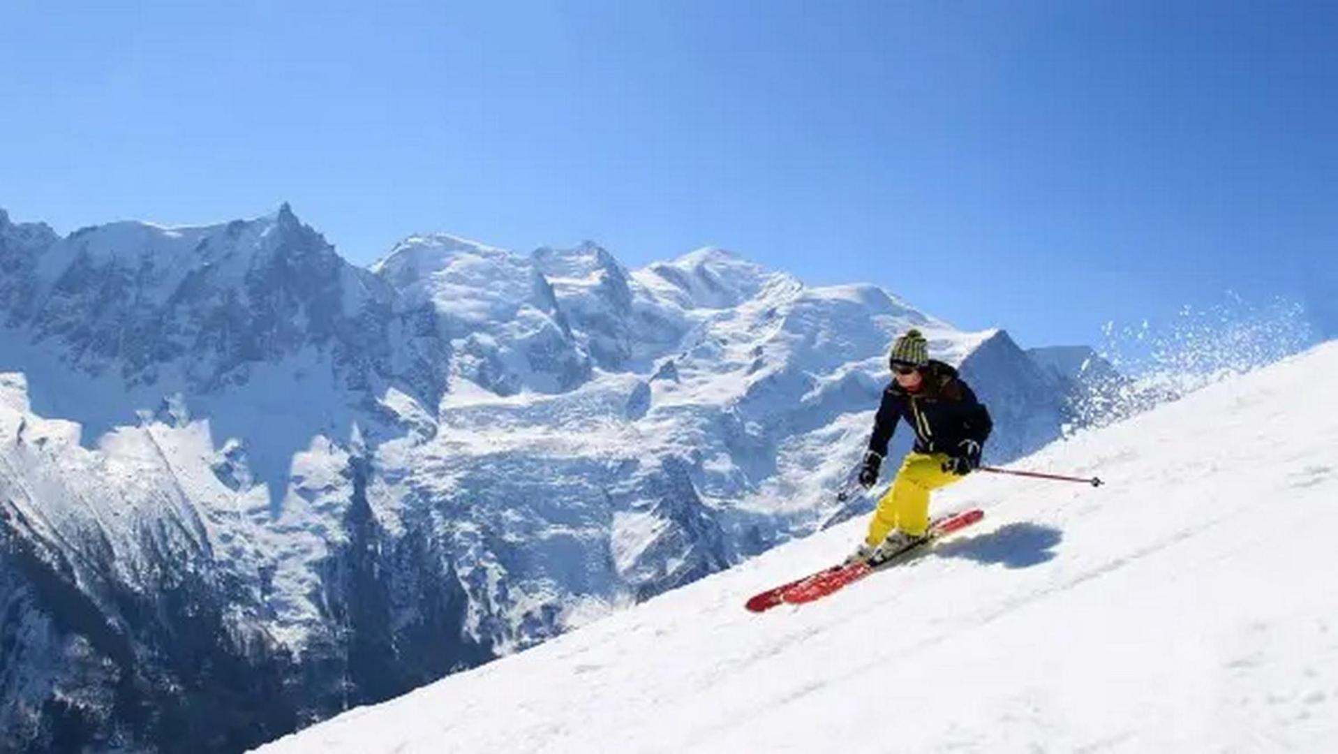 Apartment Jonquille Terrasse Centre Chamonix Mont Blanc Exteriör bild