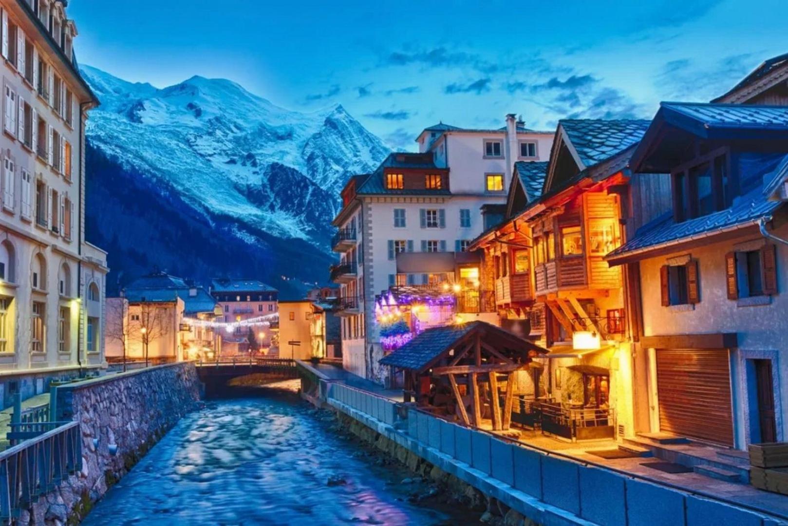 Apartment Jonquille Terrasse Centre Chamonix Mont Blanc Exteriör bild