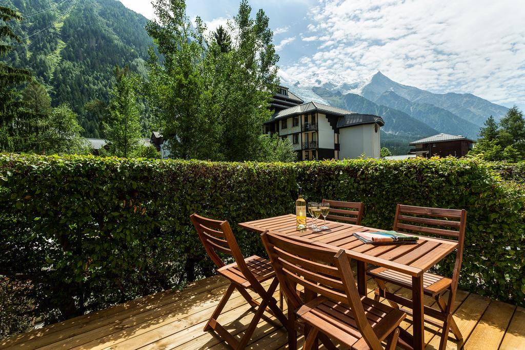 Apartment Jonquille Terrasse Centre Chamonix Mont Blanc Exteriör bild